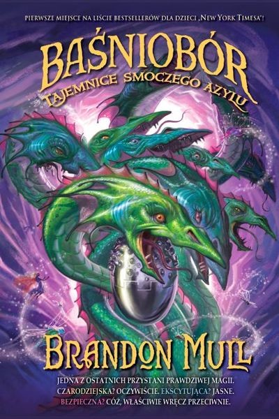 okładka Baśniobór. Tajemnice smoczego azylu książka | Brandon Mull