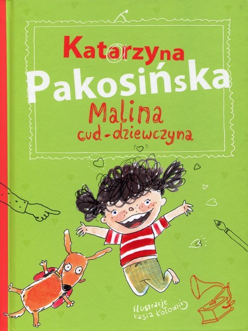 okładka Malina cud-dziewczyna książka | Pakosińska Katarzyna