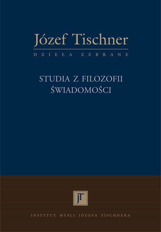 okładka Studia z filozofii świadomości książka | Józef Tischner