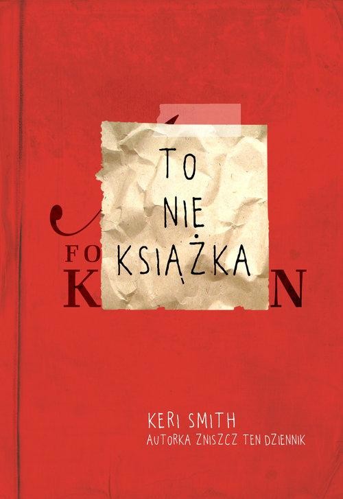 okładka To nie książka  książka | Keri Smith