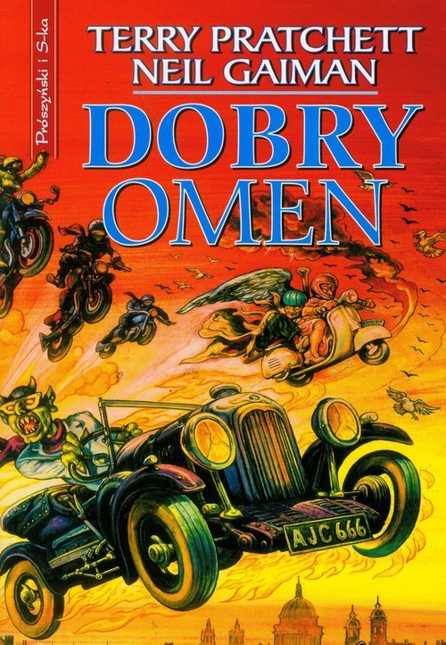 okładka Dobry omen książka | Terry Pratchett, Neil Gaiman