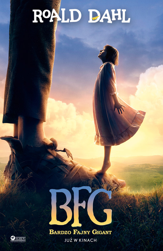 okładka BFG książka | Roald Dahl
