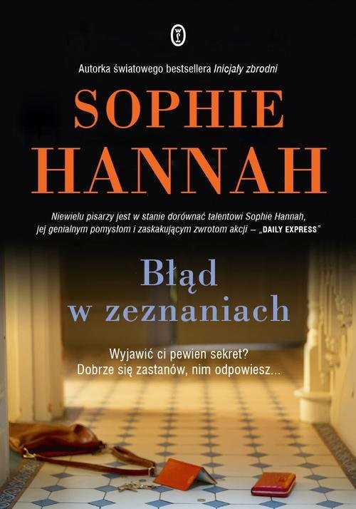 okładka Błąd w zeznaniach książka | Sophie Hannah