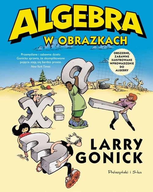 okładka Algebra w obrazkach książka | Gonick Larry