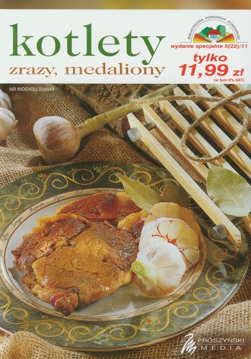 okładka Kotlety zrazy medaliony książka