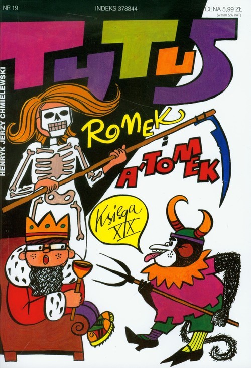 okładka Tytus Romek i Atomek. Księga XIX. Tytus aktorem książka | Henryk Chmielewski (Papcio Chmiel)