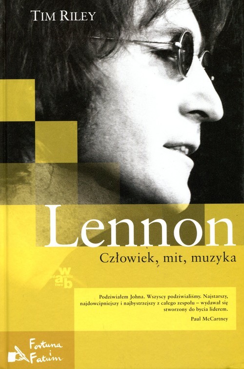 okładka Lennon. Człowiek, mit, muzyka książka | Tom Riley
