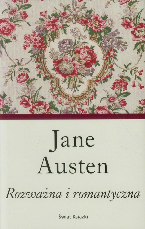 okładka Rozważna i romantyczna książka | Jane Austen