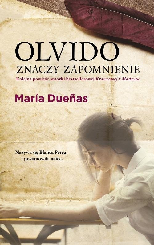 okładka Olvido znaczy zapomnienie książka | Maria Duenas