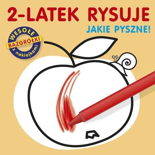 okładka 2-latek rysuje. Jakie pyszne książka | Ludwik Cichy