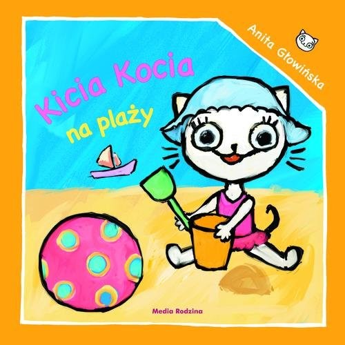 okładka Kicia Kocia na plaży książka | Anita Głowińska