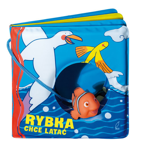 okładka Książeczka kąpielowa. Rybka chce latać książka