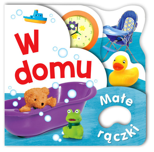 okładka Małe rączki. W domu książka