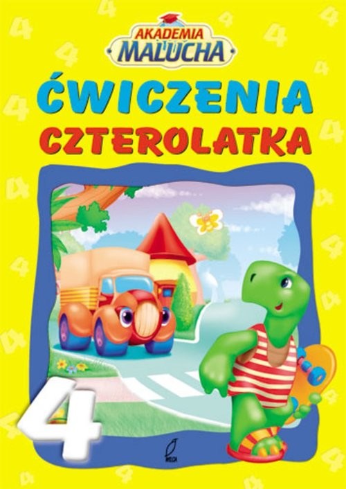 okładka Ćwiczenia czterolatka książka