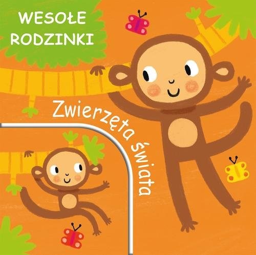 okładka Zwierzęta świata. Wesołe rodzinki książka