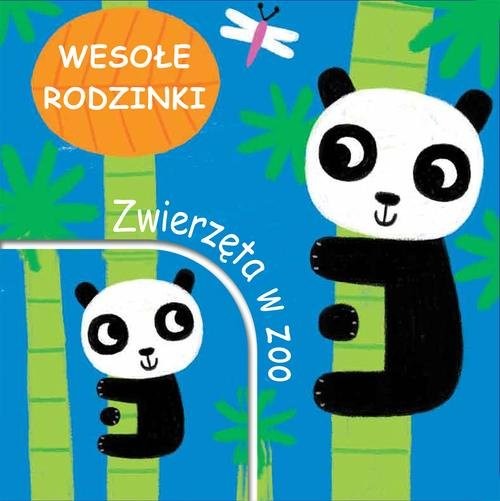 okładka Zwierzęta w zoo. Wesołe rodzinki książka
