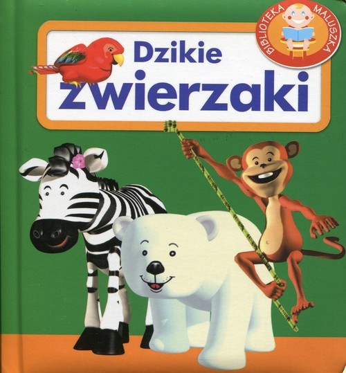 okładka Dzikie zwierzaki. Biblioteka maluszka książka | Agnieszka Frączek