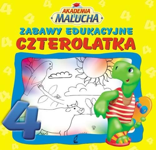 okładka Zabawy edukacyjne czterolatka książka