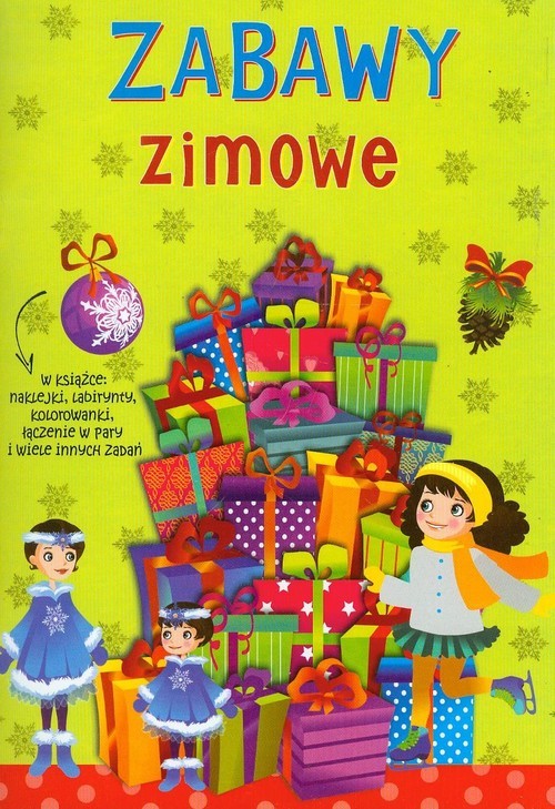 okładka Zabawy zimowe książka