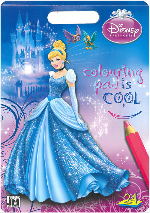 okładka Kopciuszek. Colouring pad książka