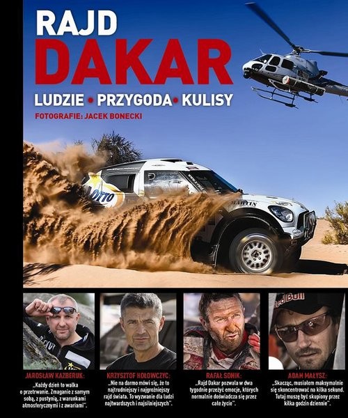 okładka Rajd Dakar. Ludzie. Przygoda. Kulisy książka | Kajetan Cyganik