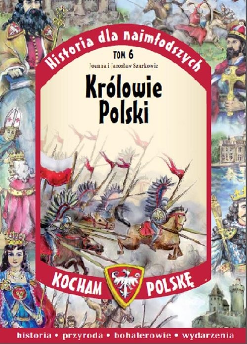 okładka Królowie Polski książka | Joanna Szarko, Jarosław Szarko