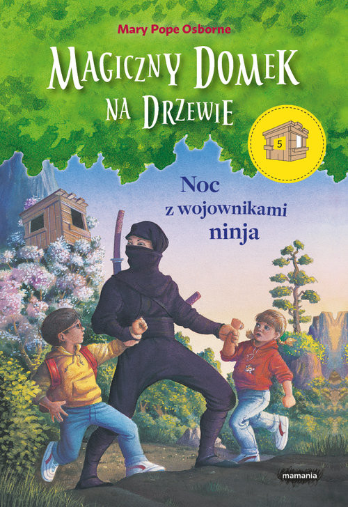 okładka Noc z wojownikami ninja 5 książka | Mary Pope Osborne