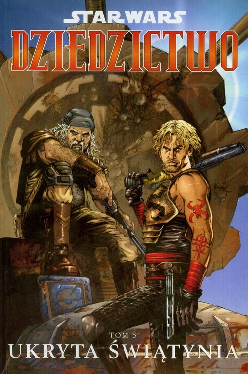 okładka Star Wars Dziedzictwo Tom 5 Ukryta świątynia książka