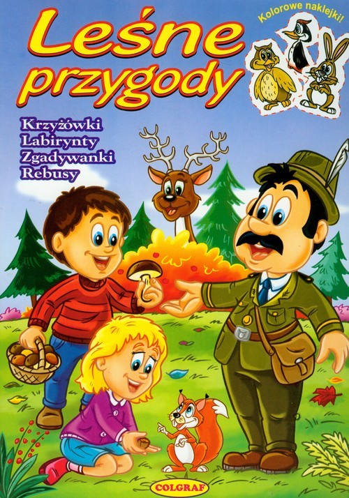 okładka Leśne przygody książka