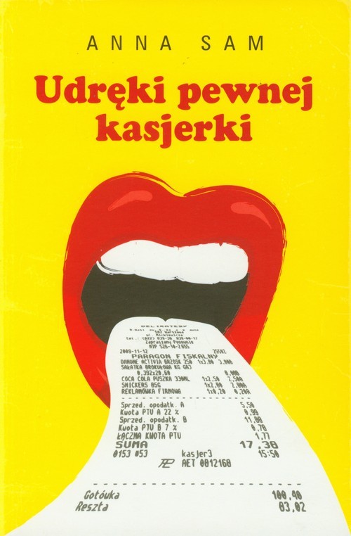 okładka Udręki pewnej kasjerki książka | Anna Sam