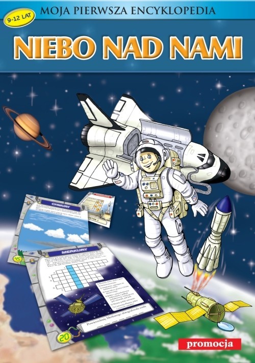 okładka Moja pierwsza encyklopedia Niebo nad nami książka