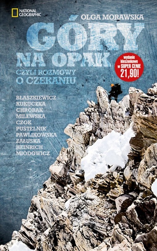 okładka Góry na opak czyli rozmowy o czekaniu książka | Olga Morawska