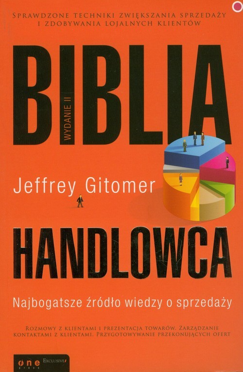 okładka Biblia handlowca Najbogatsze źródło wiedzy o sprzedaży książka | Gitomer Jeffrey