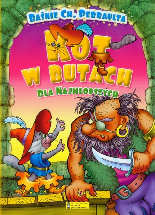 okładka Kot w butach dla najmłodszych książka