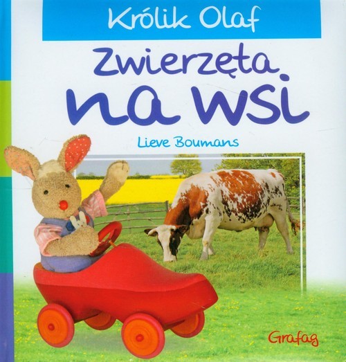 okładka Królik Olaf Zwierzęta na wsi książka | Boumans Lieve