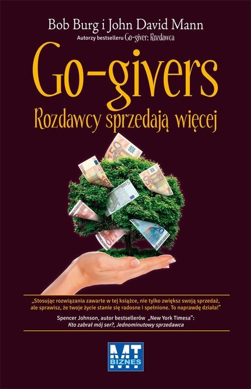 okładka Go-givers Rozdawcy sprzedają więcej książka | Bob Burg, John David Mann