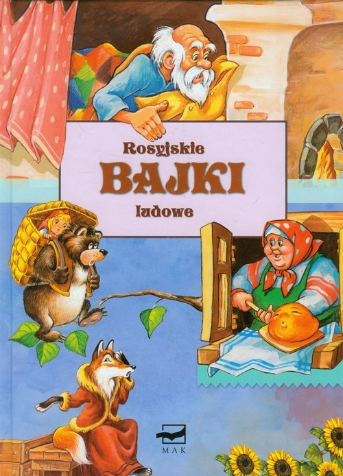 okładka Rosyjskie bajki ludowe książka