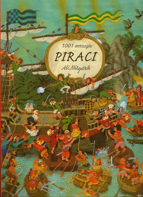 okładka 1001 drobiazgów Piraci książka | Ali Mitgutsch