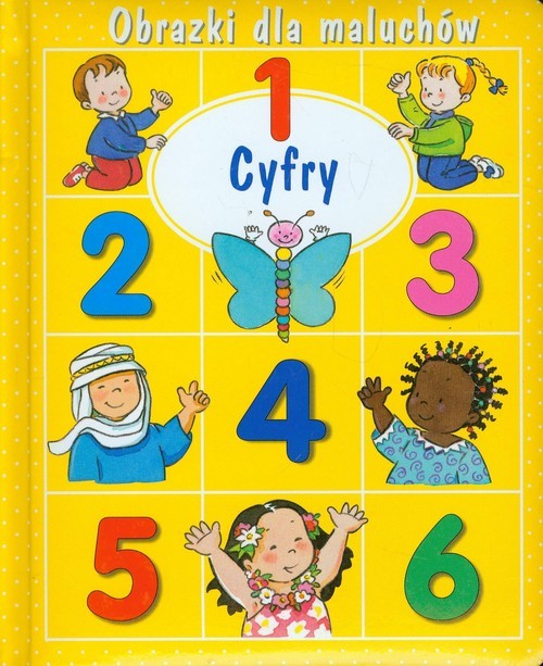okładka Cyfry Obrazki dla maluchów książka | Nathalie Belineau, Emilie Beaumont