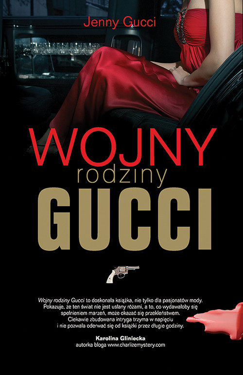 okładka Wojny rodziny Gucci książka | Gucci Jenny