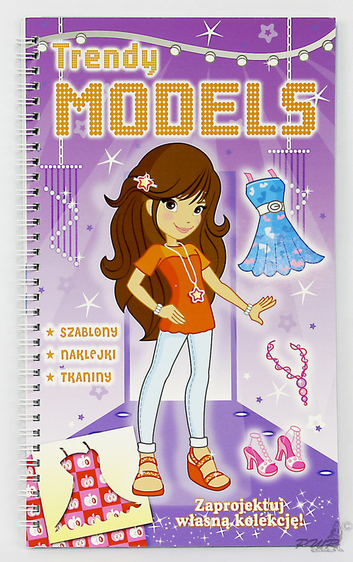 okładka Trendy Models Fioletowa książka