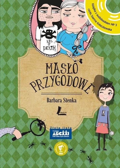 okładka Masło przygodowe Książka z audiobookiem MP3 książka | Barbara Stenka