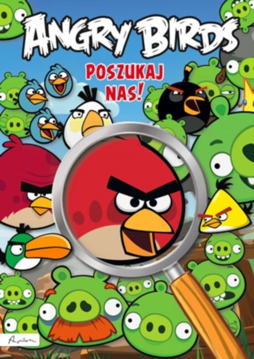 okładka Angry Birds Poszukaj nas! książka