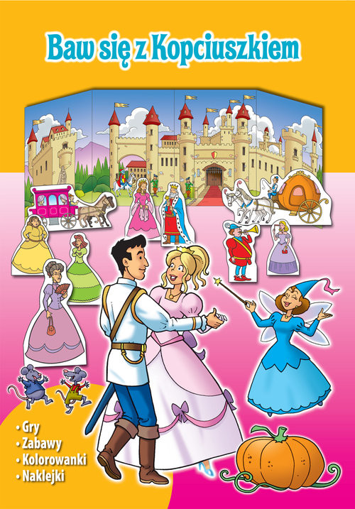 okładka Baw się z Kopciuszkiem książka