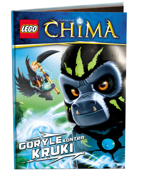 okładka Lego Legends of Chima Goryle kontra Kruki książka