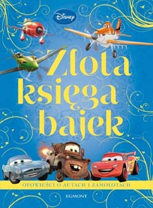 okładka Złota księga bajek Auta i Samoloty książka