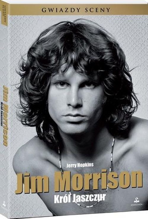okładka Jim Morrison Król Jaszczur książka | Hopkins Jerry