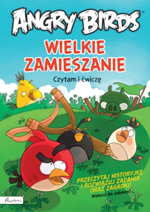 okładka Angry Birds Wielkie zamieszanie Czytam i ćwiczę książka