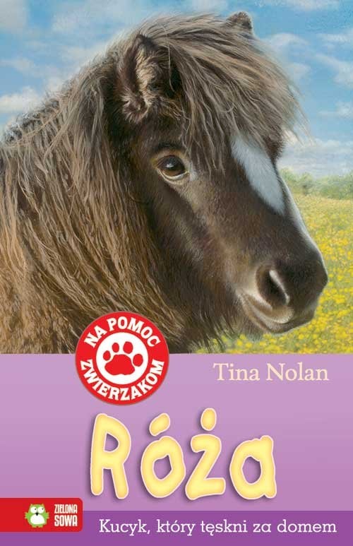 okładka Na pomoc zwierzakom Róża, Kucyk który tęskni za domem książka