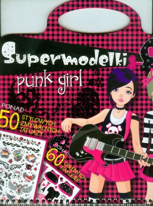 okładka Supermodelki Punk girl książka